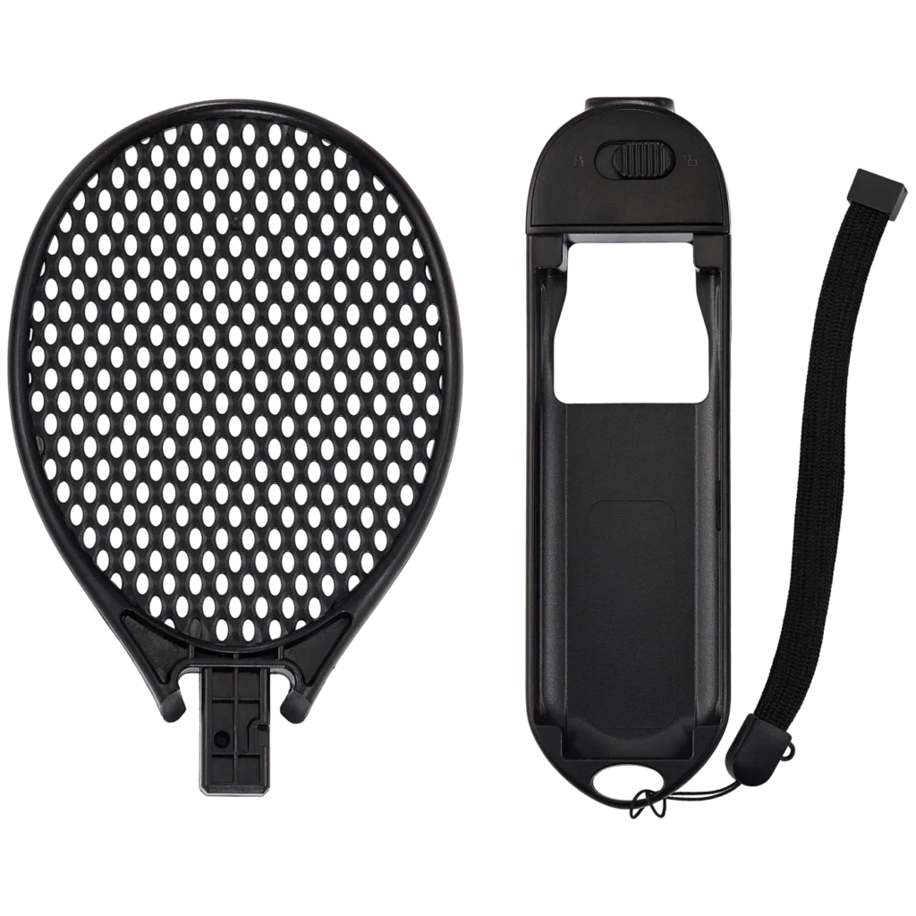 Tennis Racket For Nintendo Switch 2 Joy-Con Controller (Black) (2 Pack)