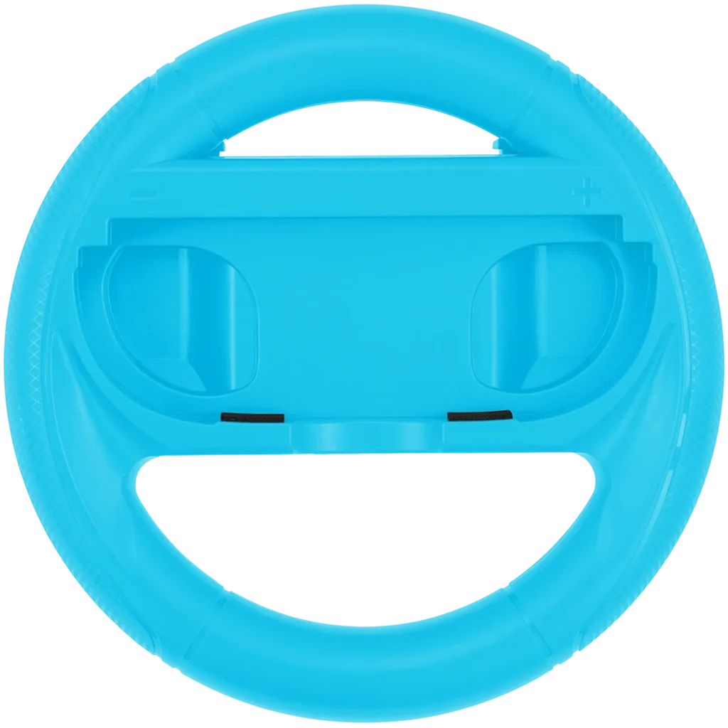 Racing Steering Wheel For Nintendo Switch 2 Joy-Con Controller (Blue)