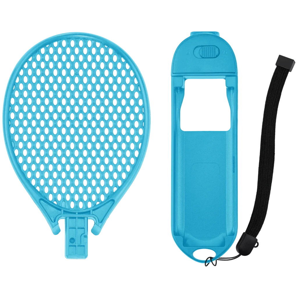 Tennis Racket For Nintendo Switch 2 Joy-Con Controller (Blue) (2 Pack)