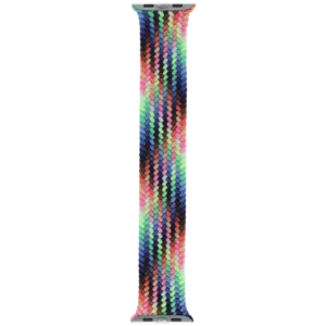 Apple Braided Solo Loop Band for Apple Watch 44MM / 45MM / 46MM / 49MM (Size 9, Large) (OEM Brand New, Retail Packaging) (Pride Edition)