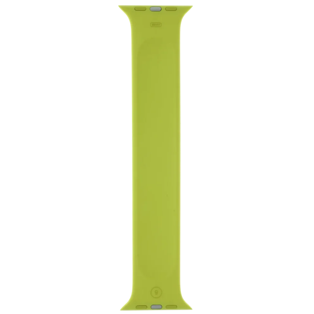 Apple Solo Loop Band for Apple Watch 44MM / 45MM / 46MM / 49MM (Size 6, Medium) (OEM Brand New, Retail Packaging) (Star Fruit)