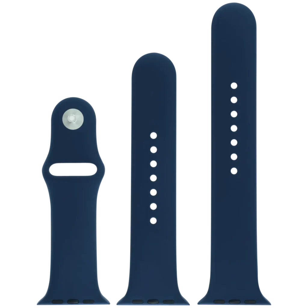 Apple Sport Band for Apple Watch 44MM / 45MM / 46MM / 49MM (Regular) (OEM Brand New, Retail Packaging) (Abyss Blue)
