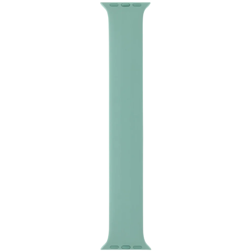Apple Solo Loop Band for Apple Watch 38MM / 40MM / 41MM / 42MM (Size 8, Medium) (OEM Brand New, Retail Packaging) (Mineral Green)