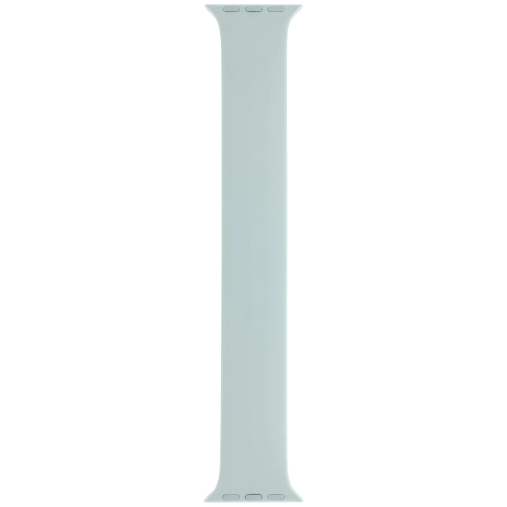 Apple Solo Loop Band for Apple Watch 38MM / 40MM / 41MM / 42MM (Size 9, Large) (OEM Brand New, Retail Packaging) (White)