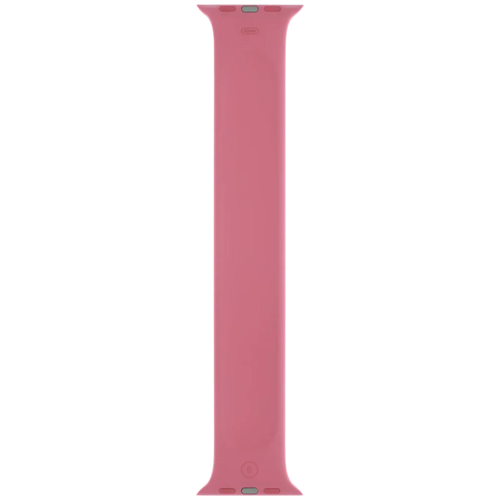 Apple Solo Loop Band for Apple Watch 44MM / 45MM / 46MM / 49MM (Size 9, Large) (OEM Brand New, Retail Packaging) (Pink)