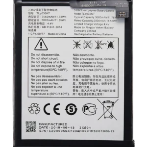 Replacement Battery For Alcatel 1S (5024 / 2019) (TLP030K7)