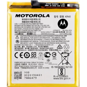 Replacement Battery For Motorola One Action (XT2013-1 / XT2013-2 / XT2013-4 / 2019) (KR40) (Genuine OEM)