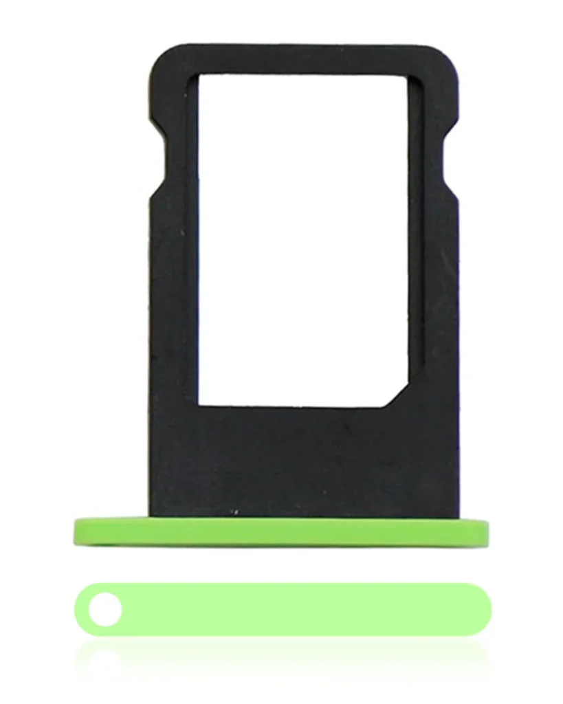 Sim Card Tray For iPhone 5C (Green)