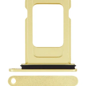 Single Sim Card Tray For iPhone 14 / 14 Plus (Yellow)