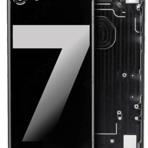 Back Housing Without Small Part for iPhone 7 (Jet Black)
