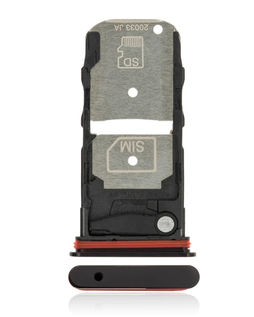 Single Sim Card Tray For Motorola Edge 5G (XT2063 / 2020) (Midnight Magenta)
