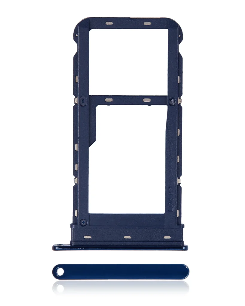 Single Sim Card Tray For Motorola Moto G8 (XT2045-1 / 2020) (Capri Blue)