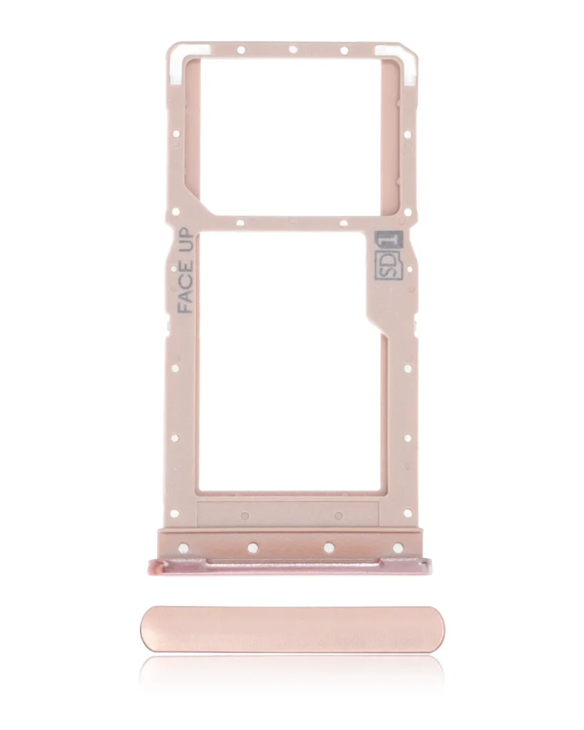 Single Sim Card Tray For Motorola Moto G9 Plus (XT2087 / 2020) (Rose Gold)