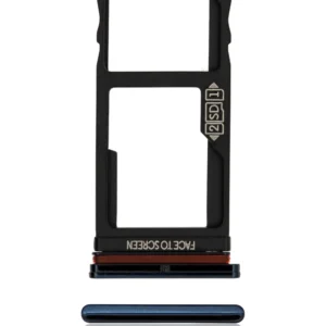 Dual Sim Card Tray For Motorola One Fusion (XT2073 / 2020) (Deep Sapphire Blue)