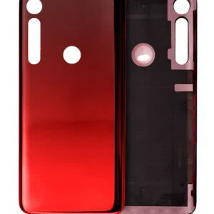 Back Cover Glass For Motorola One Macro (XT2016 / 2019) (Gradient / Red)