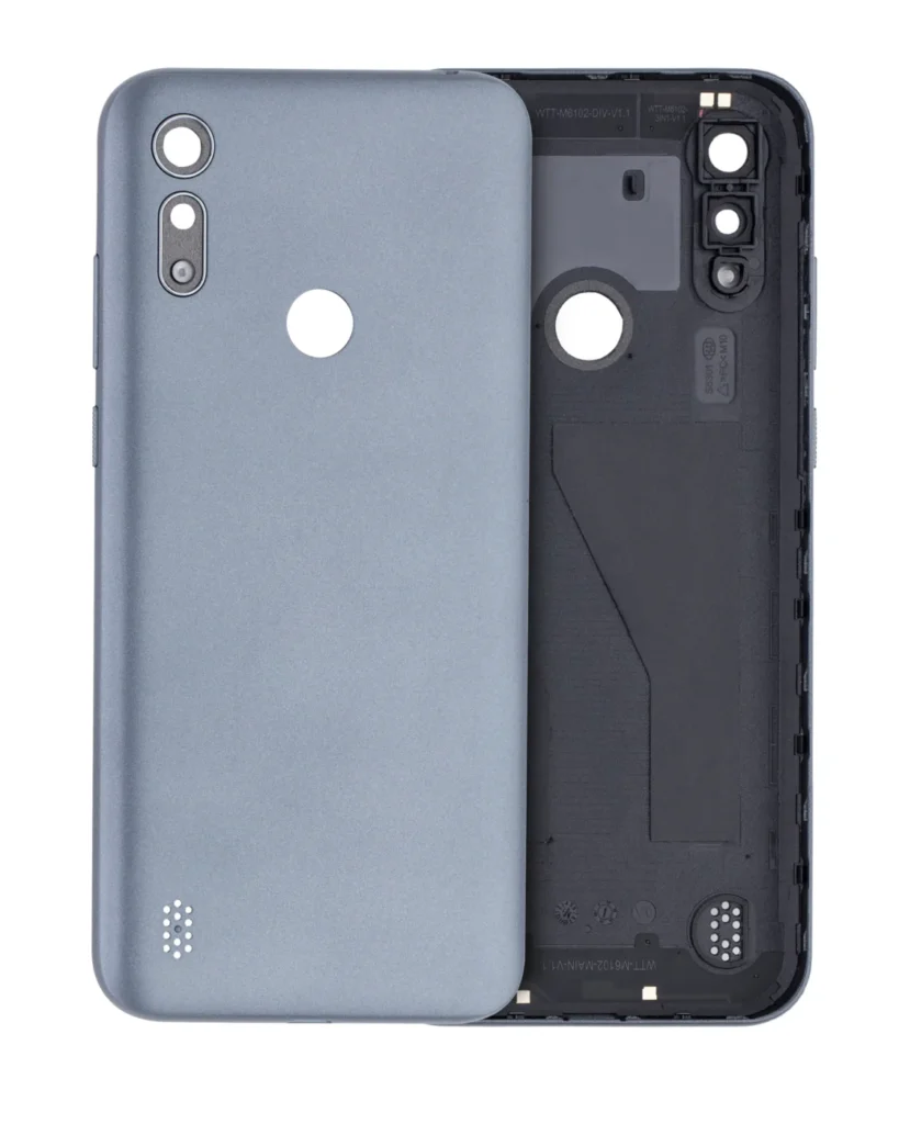 Back cover Glass For Motorola Moto E6i (XT2053-5 / 2021) (Titanium Gray)