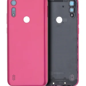 Back cover Glass For Motorola Moto E6i (XT2053-5 / 2021) (Pink)