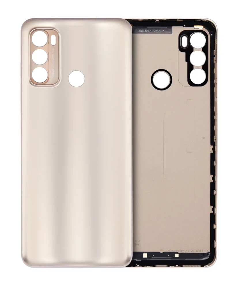 Back cover Glass For Motorola Moto G40 Fusion (XT2147-1 / 2021) (Frosted Champagne)