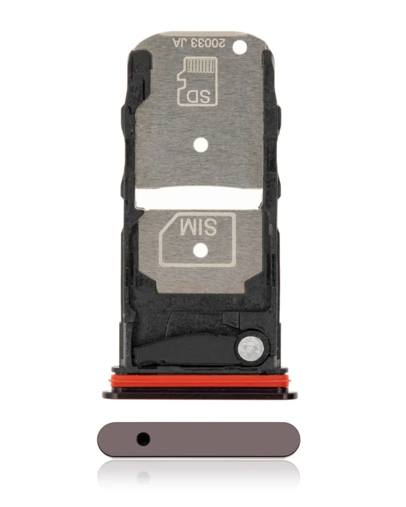 Single Sim Card Tray For Motorola Edge Plus 5G (XT2061 / 2020) (Smokey Sangria)