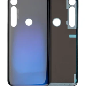 Back cover Glass For Motorola Moto G8 Plus (XT2019-2 / 2019) (Dark Blue)