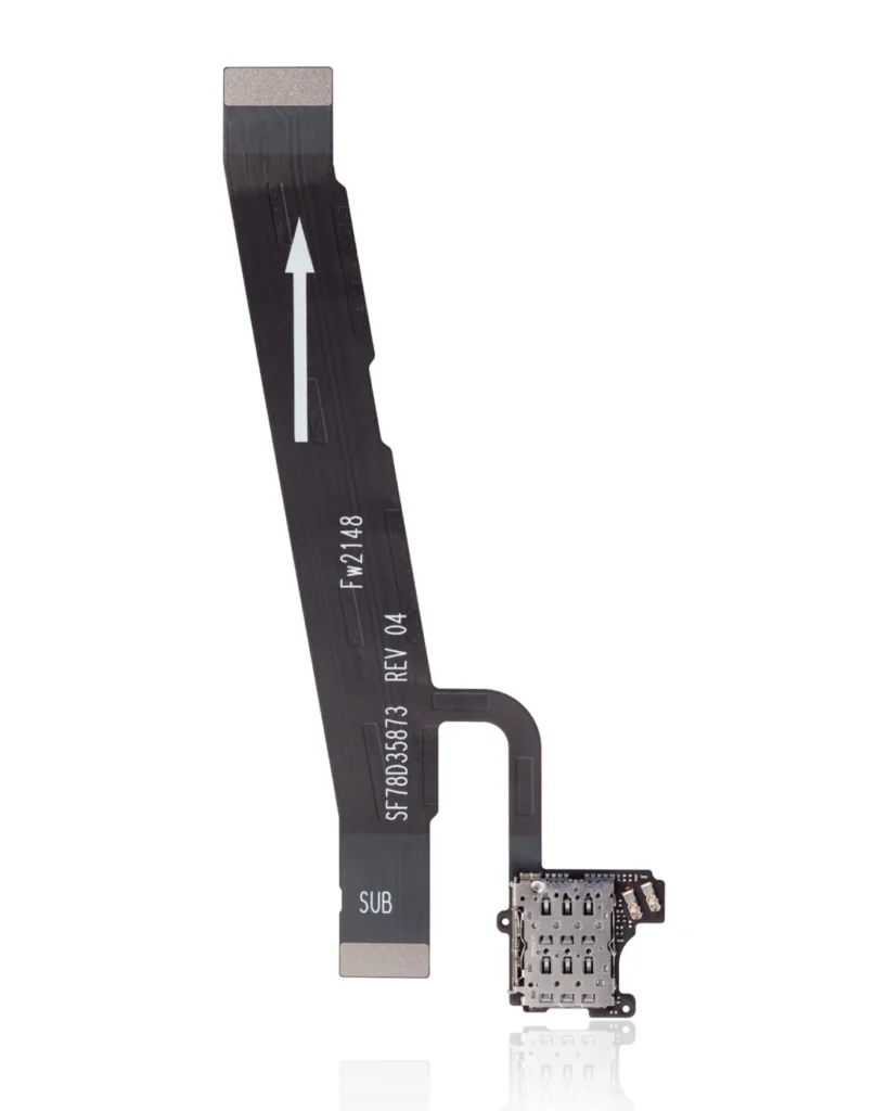 Sim Card Reader With Flex Cable For Motorola Edge 30 (XT2203 / 2022) (REV 04)