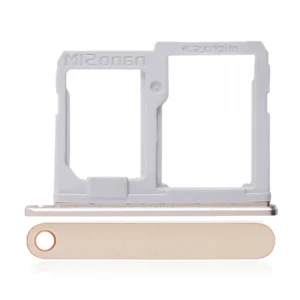 Sim Card + SD Card Tray For LG Q6 (M700) (Gold)