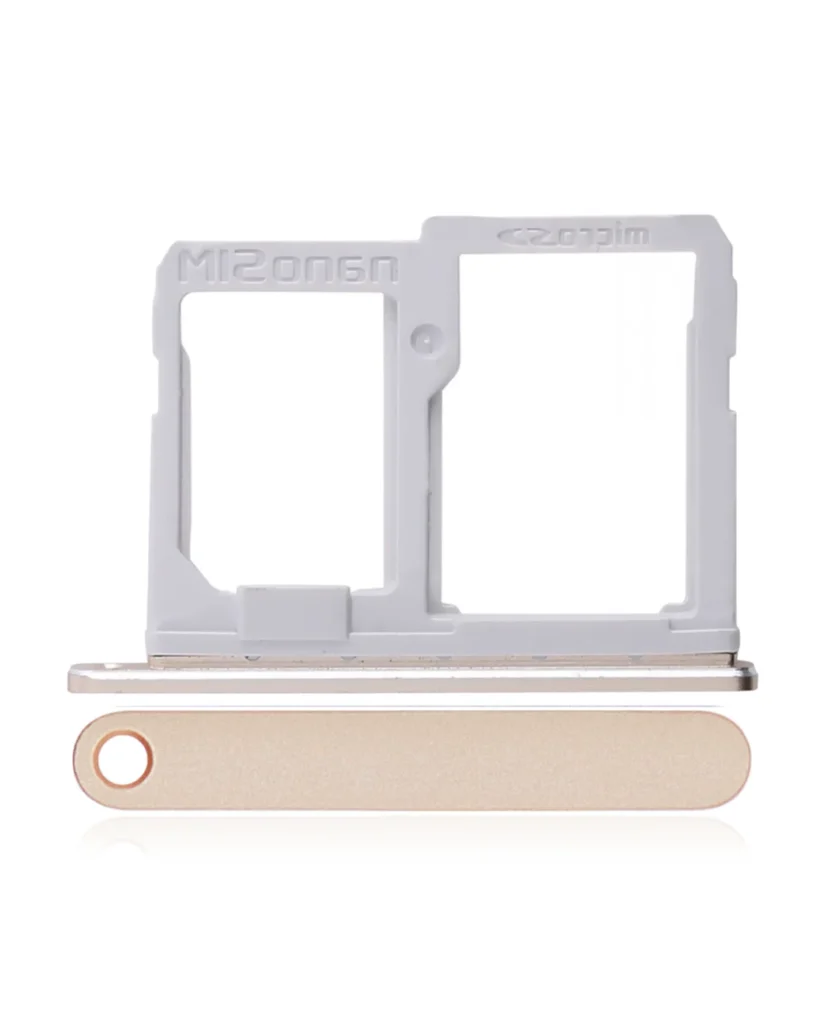 Sim Card + SD Card Tray For LG Q6 (M700) (Gold)