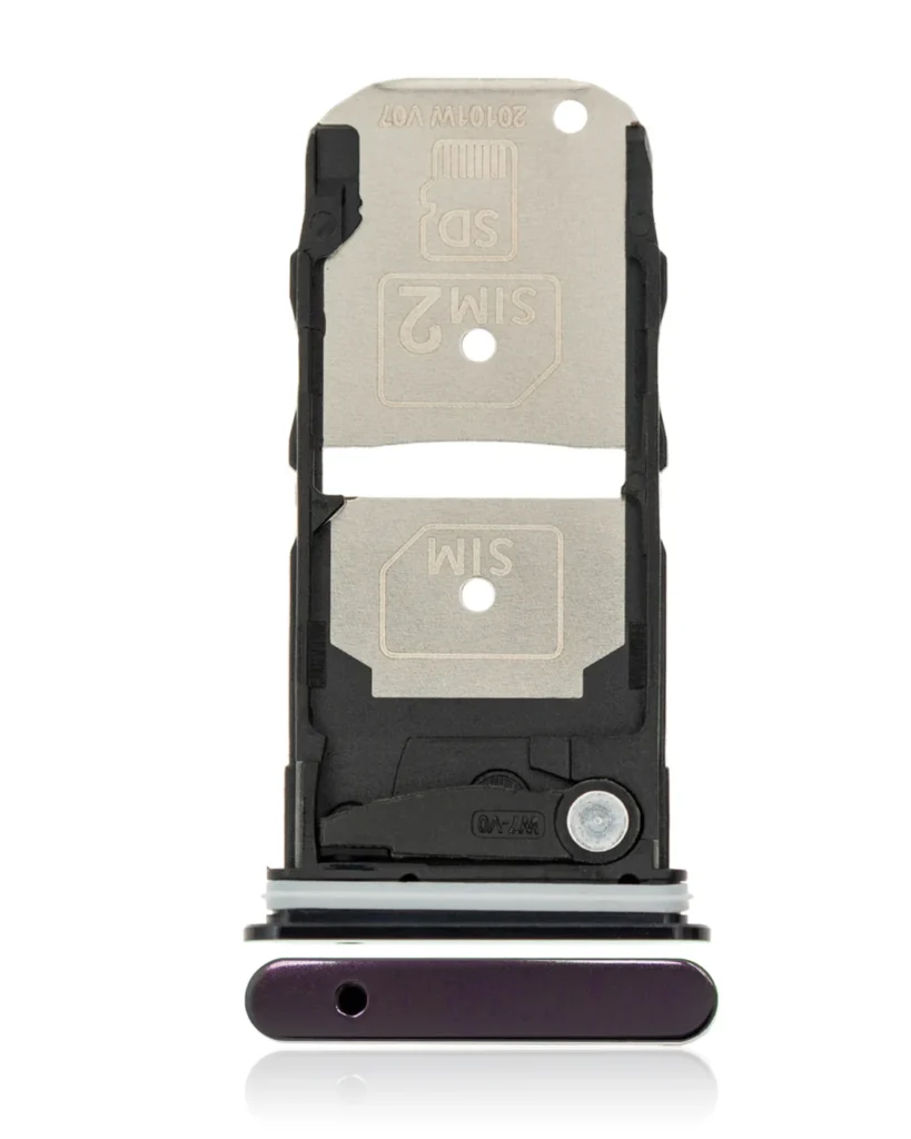 Dual Sim Card Tray For Motorola Edge 5G (XT2063 / 2020) (Midnight Magenta)