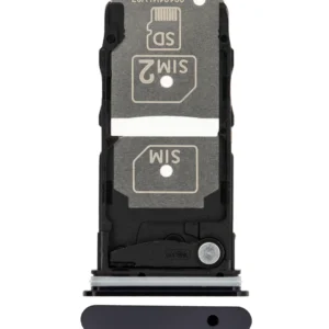 Dual Sim Card Tray For Motorola Edge 5G (XT2063 / 2020) (Thunder Gray)