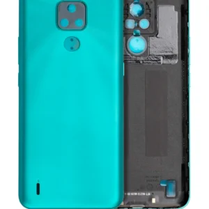 Back cover Glass For Motorola Moto E7 (XT2095 / 2020) (Aqua Blue)