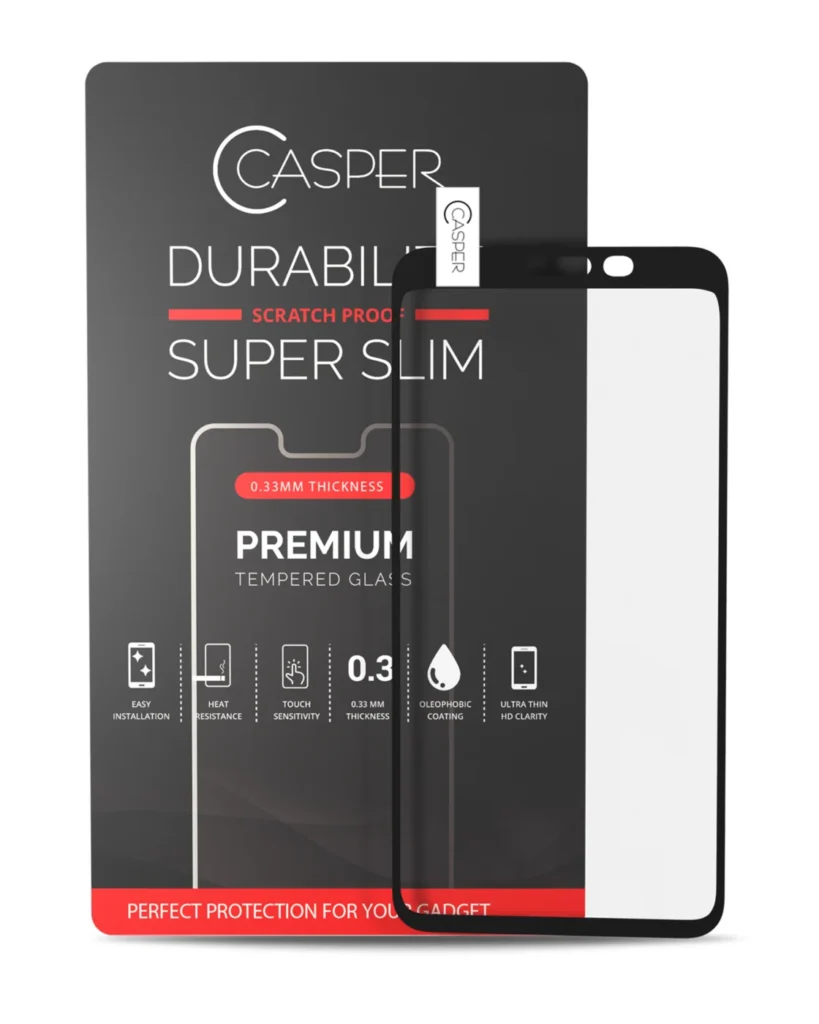 Casper Tempered Glass for Google Pixel 3a XL (Retail Packaging) (Clear)