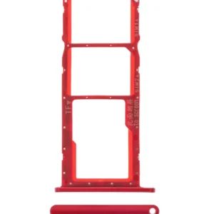 Dual Sim Card Tray For Huawei Y7 (2019) (Coral Red)