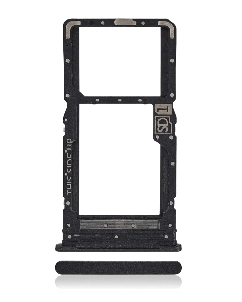 Single Sim Card Tray For Motorola Moto G34 (XT2363 /2023) (Charcoal Black)