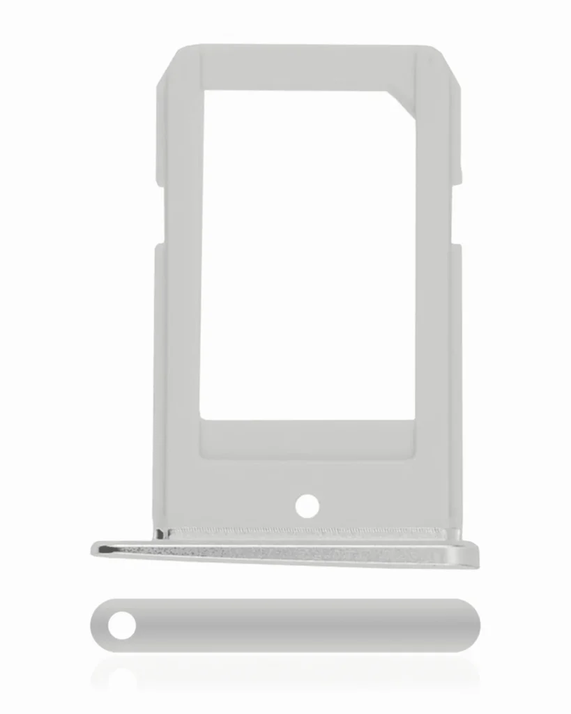 Sim Card Tray For Samsung Galaxy S6 Edge (Silver)