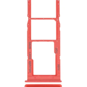 Dual Sim Card Tray For Samsung Galaxy A02 (A022 / 2020) (Red)