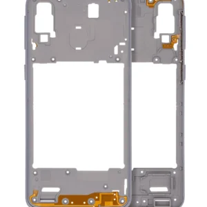 Mid-Frame Housing For Samsung Galaxy A40 (A405 / 2019) (Aftermarket Plus) (White)