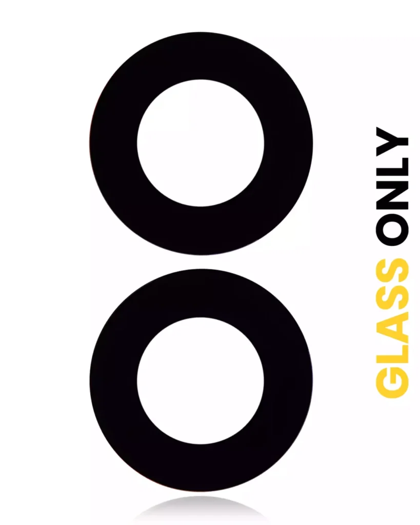 Back Camera Lens (Glass Only) With Adhesive For Samsung Galaxy A03 (A035 / 2021) (2 Piece Set) (10 Pack)