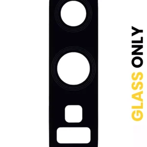 Back Camera Lens (Glass Only) With Adhesive For Samsung Galaxy Note 9 (Midnight Black) (10 Pack)