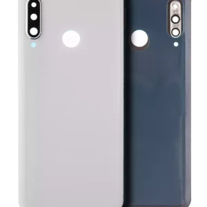 Back cover Glass With Camera Lens For Huawei P30 Lite / Nova 4E (6GB RAM / Without Logo) (Pearl White)