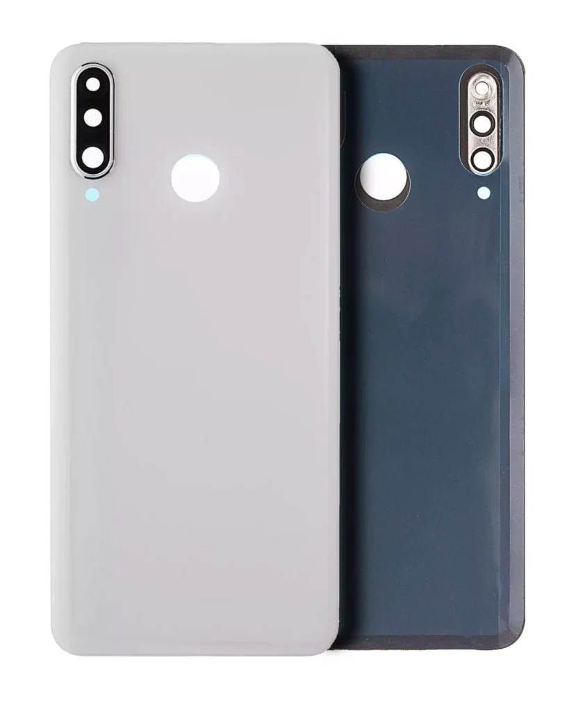 Back cover Glass With Camera Lens For Huawei P30 Lite / Nova 4E (6GB RAM / Without Logo) (Pearl White)