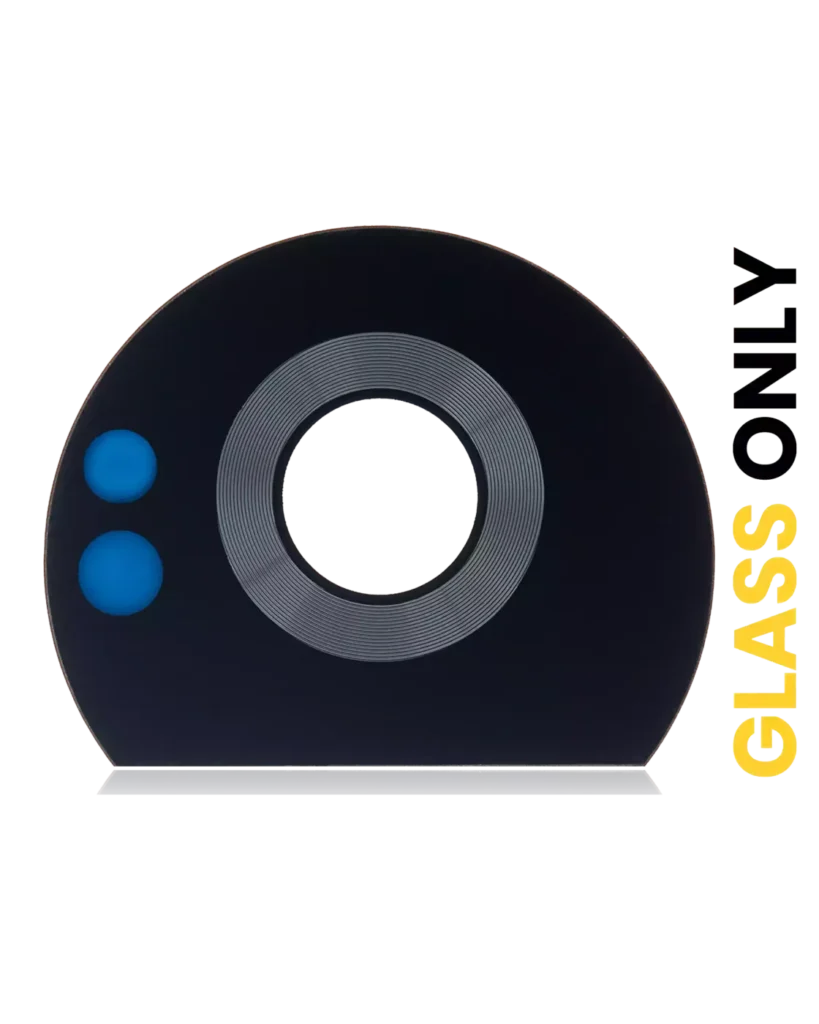 Back Camera Lens (Glass Only) With Adhesive For Motorola Moto Z2 Play (XT1710 / 2017) (Black)