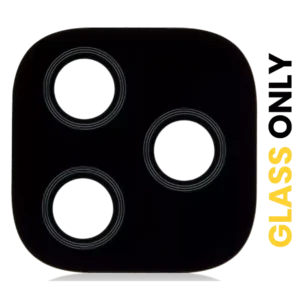 Back Camera Lens (Glass Only) With Adhesive For Motorola Moto E7 Plus (XT2081 / 2020) (Black)