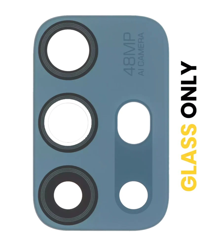 Back Camera Lens (Glass Only) With Adhesive For Motorola Moto G10 (XT2127-2 / 2021) / G10 Power (XT2127-4 / 2021) (Breeze Blue)