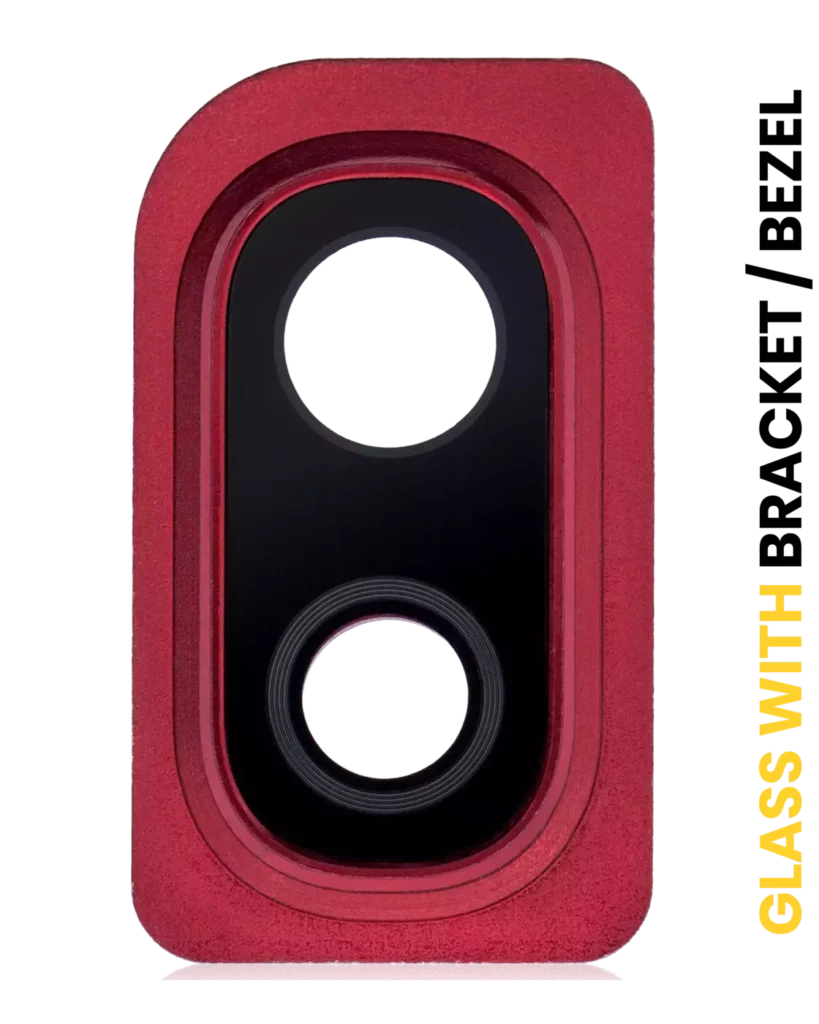 Back Camera Lens With Bracket / Bezel For Samsung Galaxy A10 (A105 / 2019) (Red)