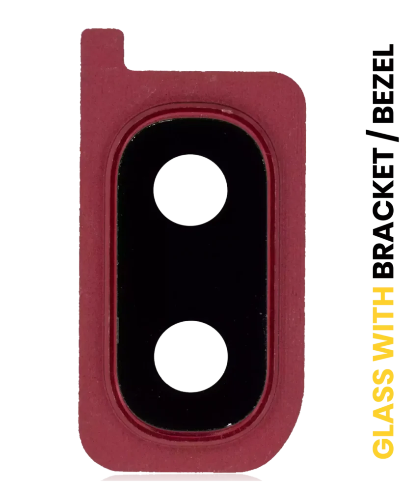 Back Camera Lens With Bracket / Bezel For Samsung Galaxy A20 (A205 / 2019) (Red)