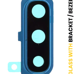 Back Camera Lens With Bracket / Bezel For Samsung Galaxy A30s (A307 / 2019) (Blue)