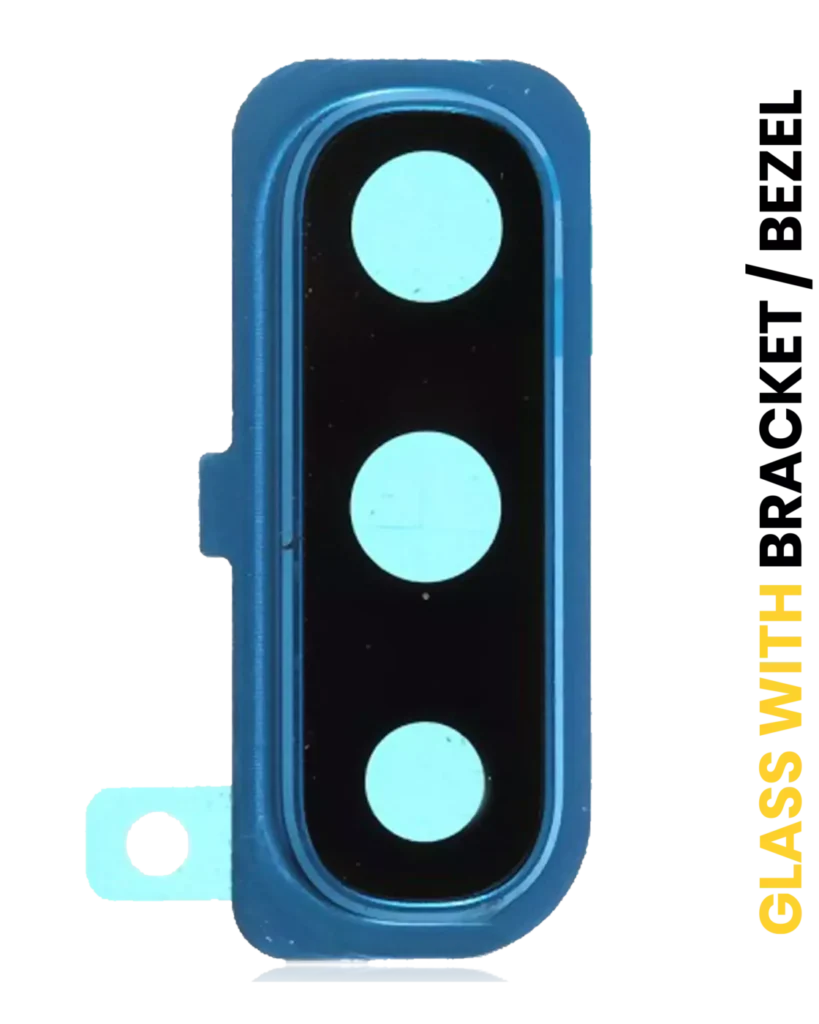 Back Camera Lens With Bracket / Bezel For Samsung Galaxy A30s (A307 / 2019) (Blue)