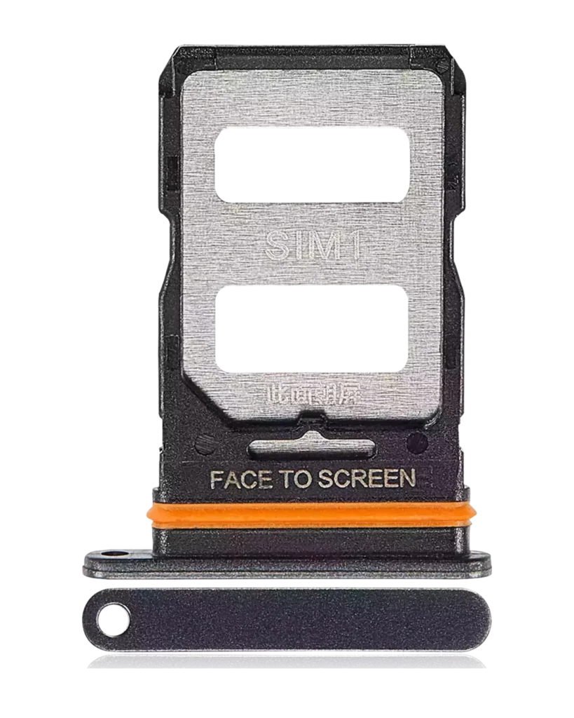 Sim Card Tray For Xiaomi Redmi Note 12T Pro / Poco X4 GT (Black)
