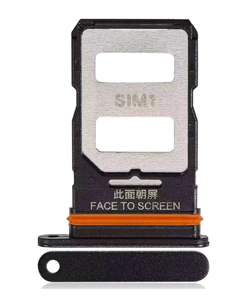 Sim Card Tray Compatible For Xiaomi Redmi Note 12 Pro Speed / Poco X5 Pro 5G (Black)