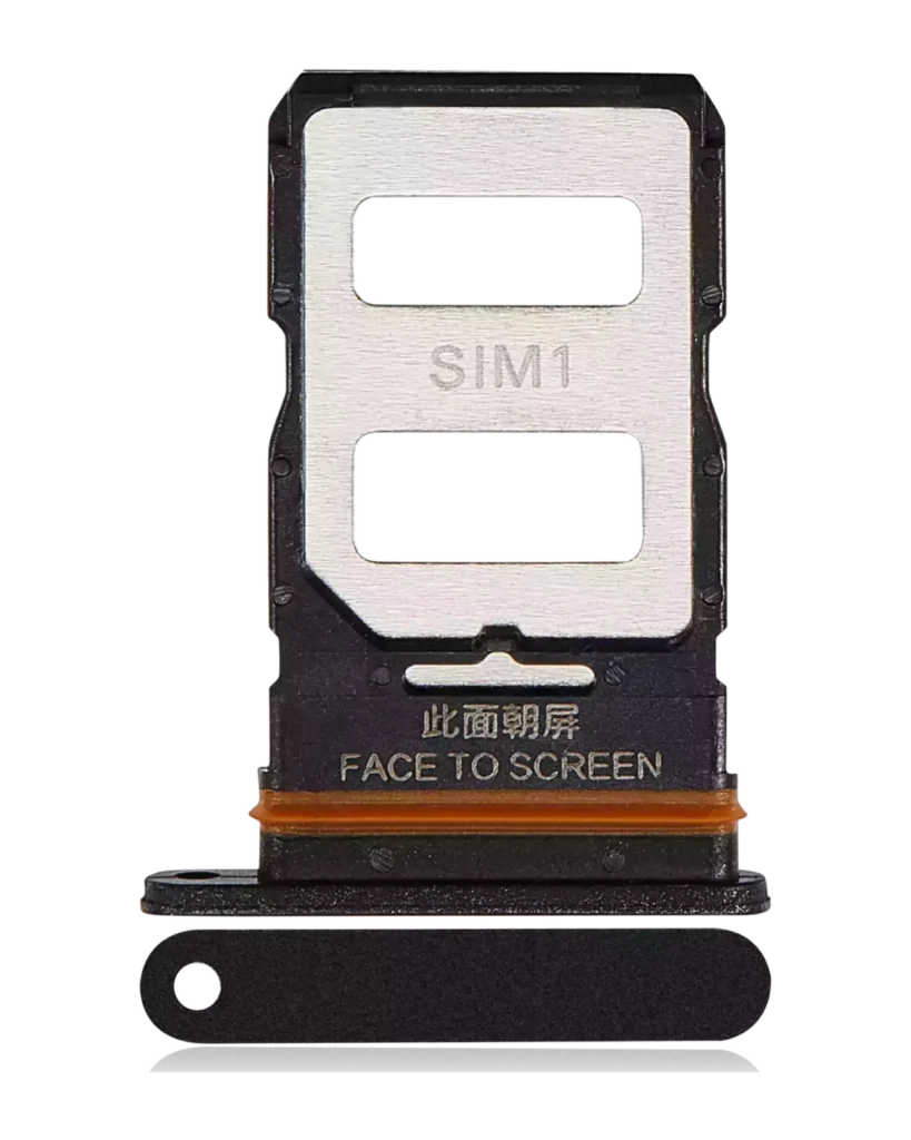 Sim Card Tray For Xiaomi Redmi Note 12 Pro 5G (Black)